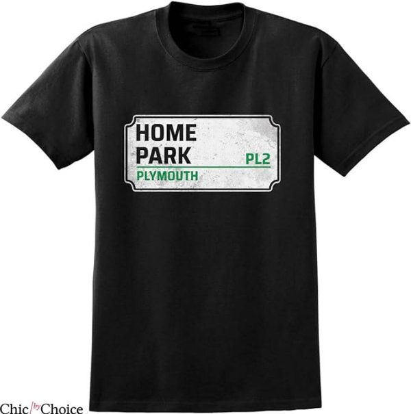 Plymouth Argyle T-Shirt Retro Road Street Sign Tee FC NFL