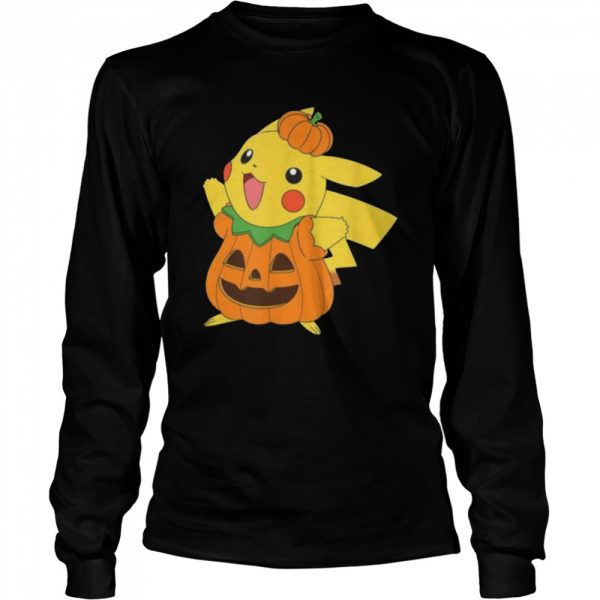 Pokemon Halloween Pikachu Pumpkin shirt