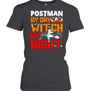 Postman by day witch by night Halloween shirt 1 Postman by day witch by night Halloween shirt 2