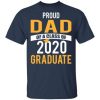 Proud dad of a class of 2020 graduate shirt, hoodie