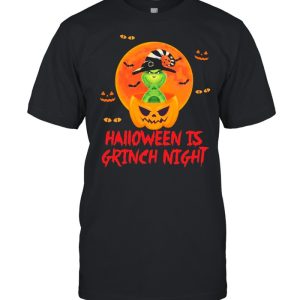 Pumpkin Halloween Is Grinch Night shirt 1