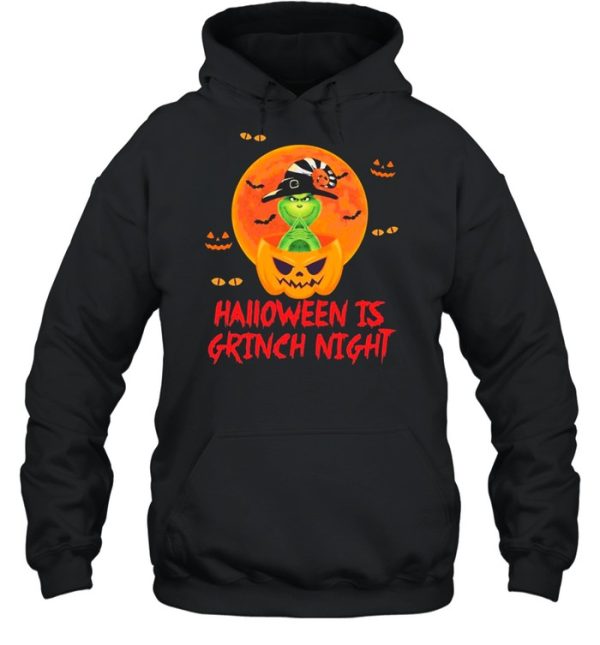 Pumpkin Halloween Is Grinch Night shirt