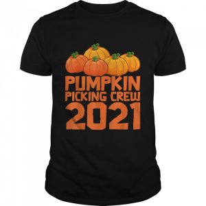 Pumpkin Picking Crew 2021 Halloween Toddler Kids Costume T Shirt 1