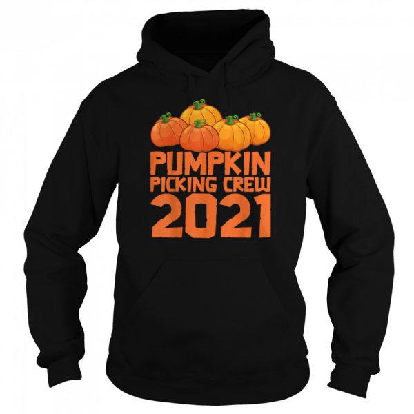 Pumpkin Picking Crew 2021 Halloween Toddler Kids Costume T-Shirt