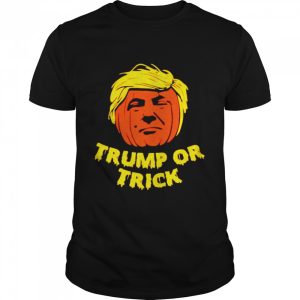 Pumpkin Trump or trick Halloween shirt Pumpkin Trump or trick Halloween shirt