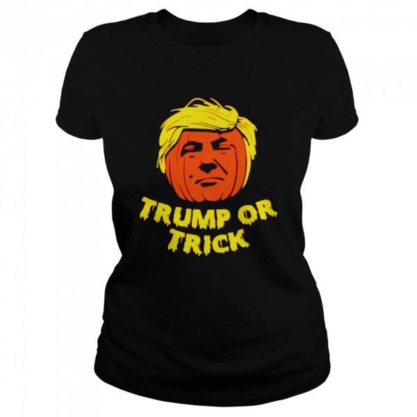 Pumpkin Trump or trick Halloween shirt