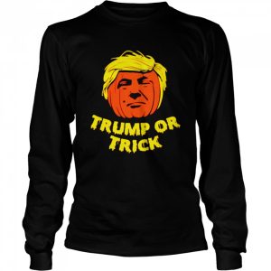 Pumpkin Trump or trick Halloween shirt 2 Pumpkin Trump or trick Halloween shirt 3