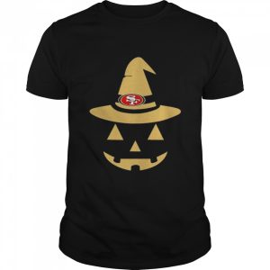 Pumpkin Witch San Francisco 49Ers logo Halloween shirt Pumpkin Witch San Francisco 49Ers logo Halloween shirt