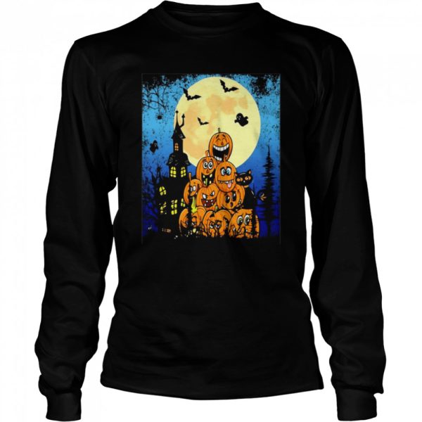 Pumpkins One Cat Halloween Classic T-shirt