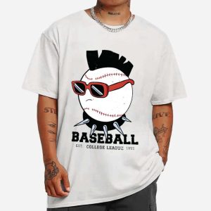 Punk Baseball Sport Ball T-shirt Punk Baseball Sport Ball T-shirt