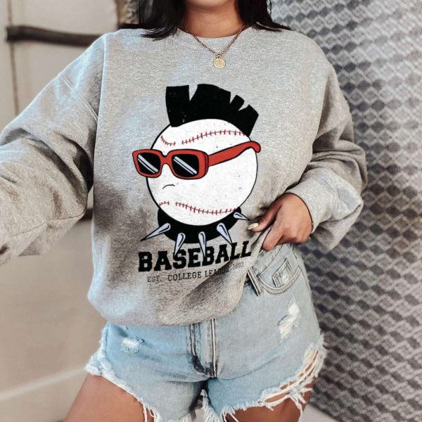 Punk Baseball Sport Ball T-shirt