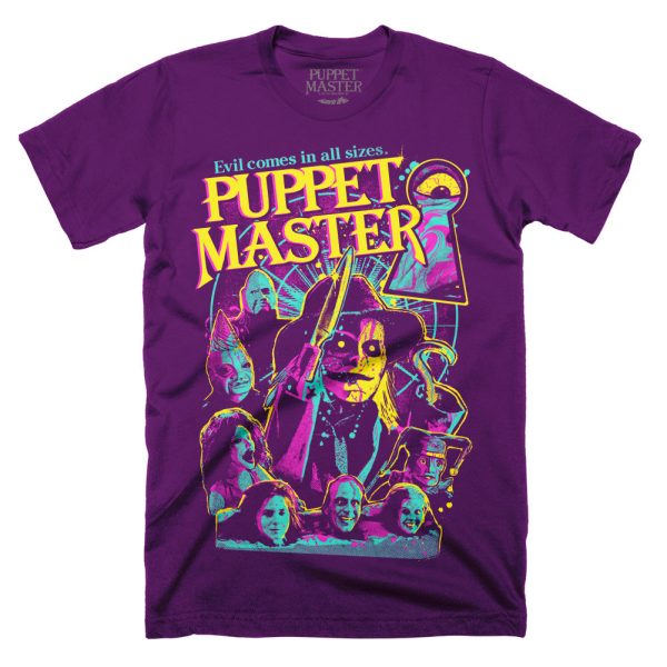 Puppet Master Evil Comes In All Sizes T-Shirt