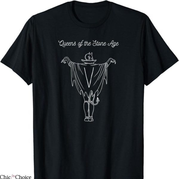 Queens Of The Stone Age T-shirt Doodle Style