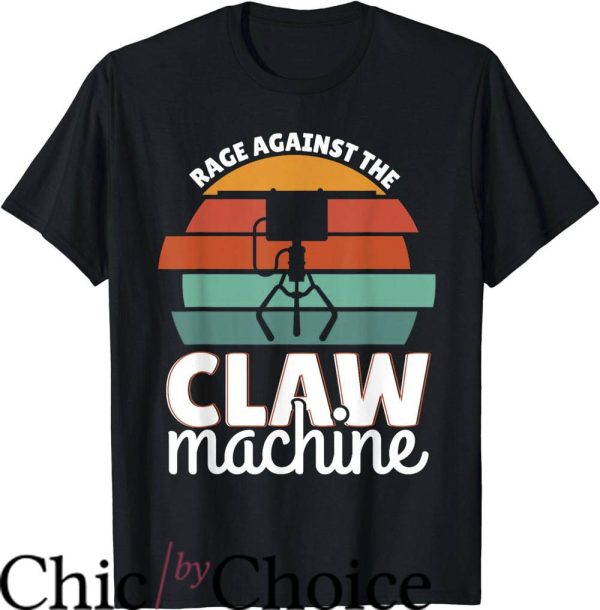Rage Against The Machine T-Shirt Against The Claw Machine Vintage