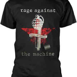 Rage Against The Machine T-Shirt Bulls On Parade Mic