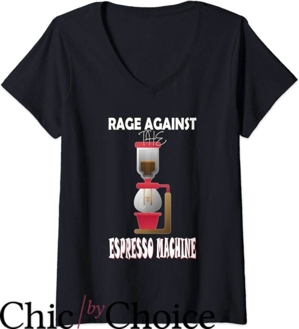 Rage Against The Machine T-Shirt Espresso Machine