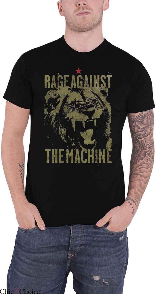 Rage Against The Machine T-Shirt Pride Band Logo