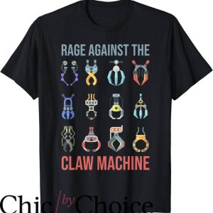 Rage Against The Machine T-Shirt Rage Against The Claw Machine