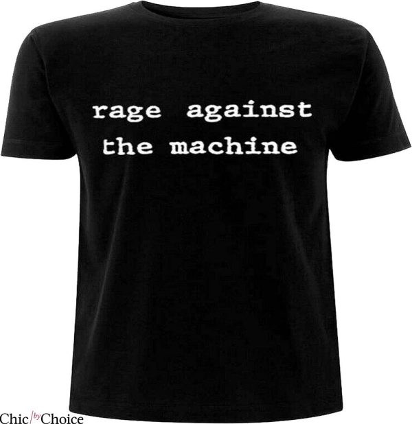 Rage Against The Machine T-Shirt Text