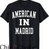 Real Madrid Retro T-Shirt American In Madrid