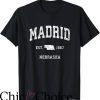 Real Madrid Retro T-Shirt Madrid Est 1887 Nebraska