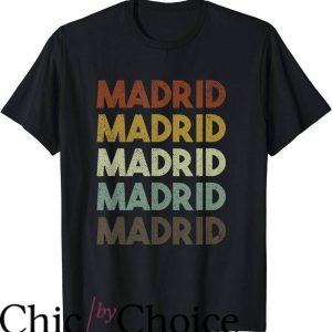 Real Madrid Retro T-Shirt Madrid Retro 80s
