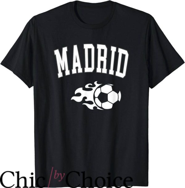 Real Madrid Retro T-Shirt Madrid Soccer