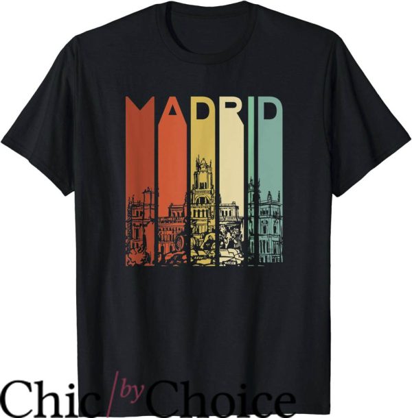 Real Madrid Retro T-Shirt Madrid Vintage