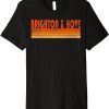 Retro Brighton T-Shirt Brighton And Hove Tee Shirt