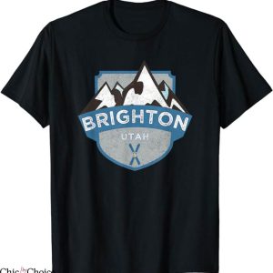 Retro Brighton T-Shirt Utah Illustration Retro Shirt NFL