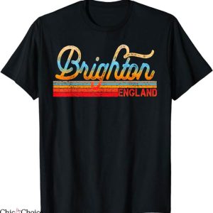 Retro Brighton T-Shirt Vintage 80s Brighton England T-Shirt
