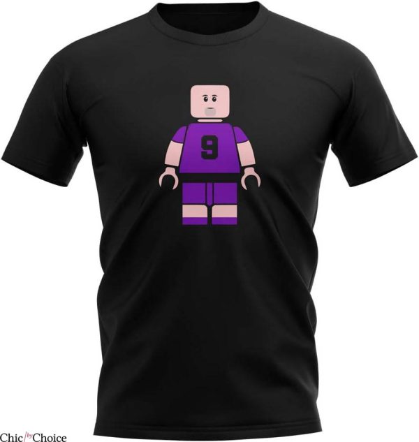 Retro Fiorentina T-Shirt Brick Footballer T-Shirt NFL