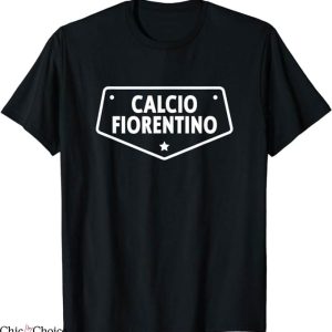 Retro Fiorentina T-Shirt Calcio Fiorentino Tee Shirt NFL