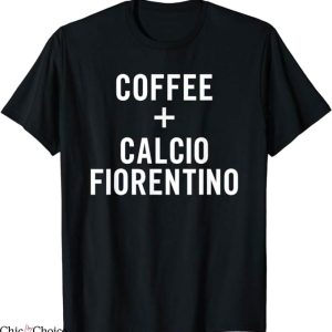 Retro Fiorentina T-Shirt Coffee Calcio Fiorentino T-Shirt