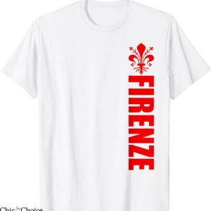 Retro Fiorentina T-Shirt Giglio Of Florence Italy Tee NFL