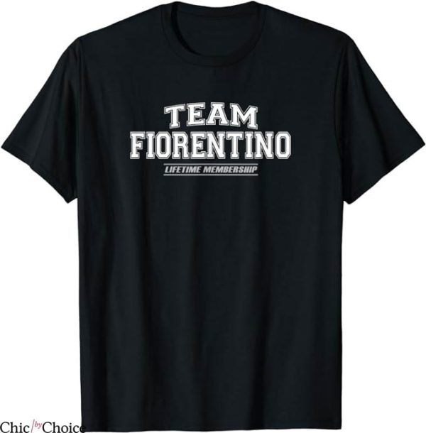 Retro Fiorentina T-Shirt Proud Team Fiorentino Tee NFL