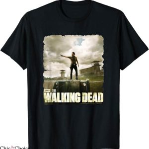 Rick Grimes T-Shirt The Walking Dead Prison T-Shirt Movie