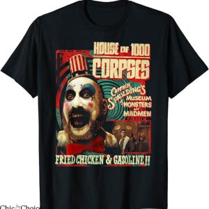 Rob Zombie T-Shirt Captain Spaulding Museum TShirt Halloween