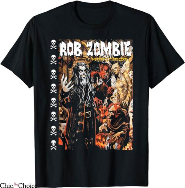 Rob Zombie T-Shirt Hellbilly Deluxe T-Shirt Halloween