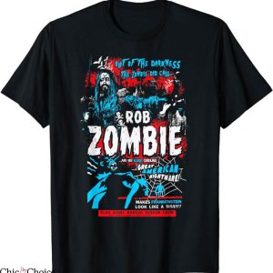 Rob Zombie T-Shirt Zombie Call T-Shirt Halloween