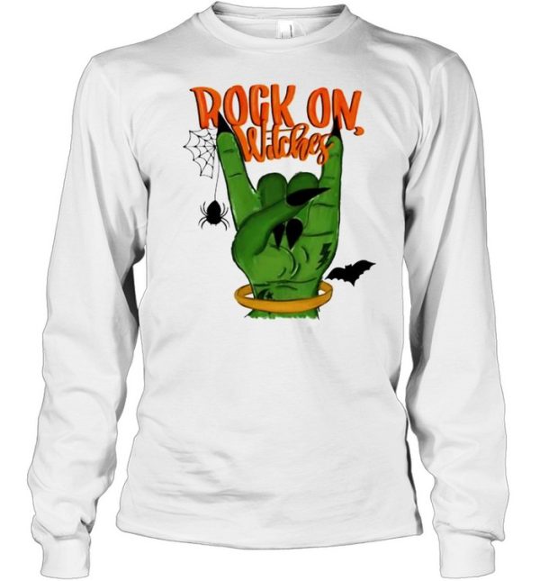 Rock on witches Halloween shirt