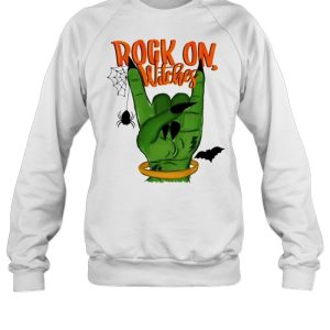 Rock on witches Halloween shirt 3 Rock on witches Halloween shirt 4