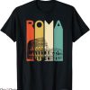 Roma Retro T-Shirt Coliseum Architecture T-Shirt Trending