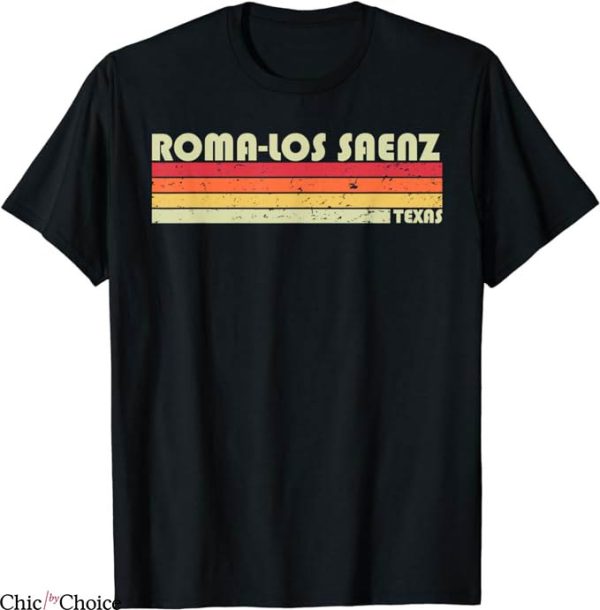 Roma Retro T-Shirt Funny City Home Roots Gift Trending