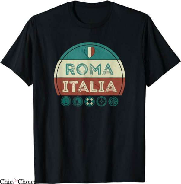 Roma Retro T-Shirt Holiday Souvenir T-Shirt Trending