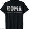 Roma Retro T-Shirt Image Cut Out Fashion T-Shirt Trending