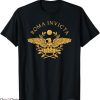 Roma Retro T-Shirt Invicta Roma Caput Mundi T-Shirt Trending