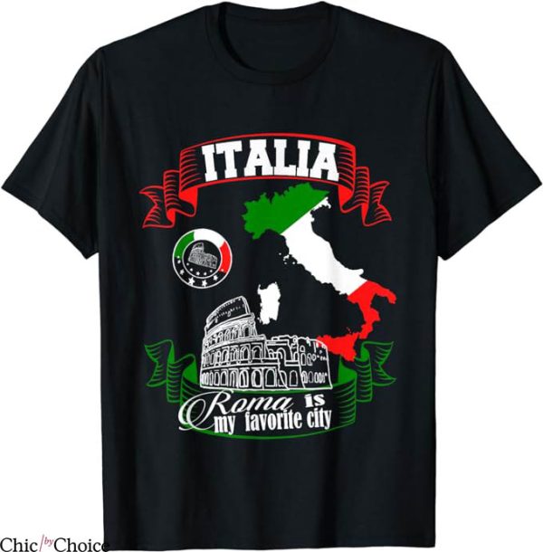 Roma Retro T-Shirt Roma Is My Favourite City TShirt Trending