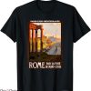 Roma Retro T-Shirt Roma Travel Poster T-Shirt Trending