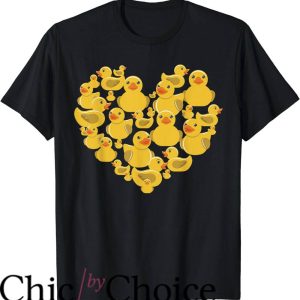 Rubber Duck T-Shirt Rubber Duck Heart Valentine